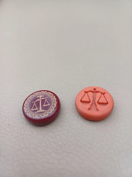 Love Letter Favor Token — 3D-Printed Replacement (Single-Color)