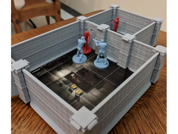TIL+ Tile Walls + Opening Door for Resident Evil 2