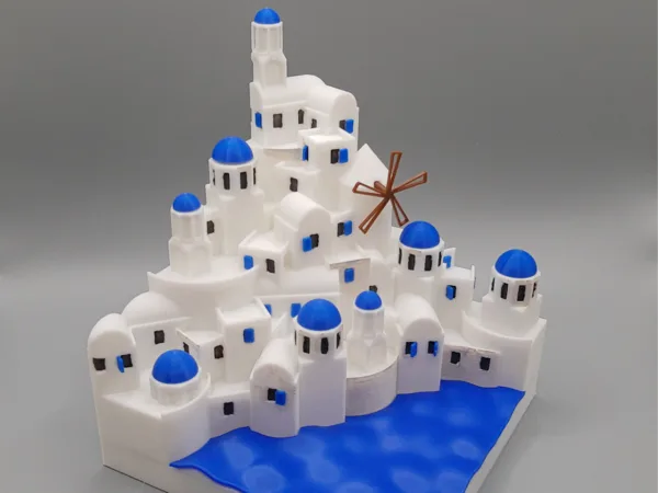 Santorini Diorama