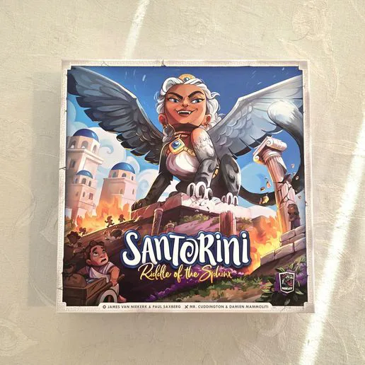 Santorini-Riddle of the Sphinx 3D Print Insert/Organizer