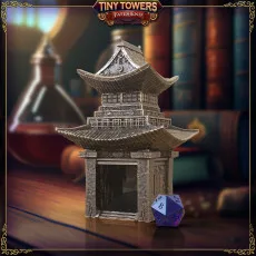 Shogun Dice Tower - SUPPORT FREE!