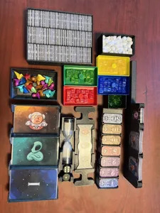 Galaxy Trucker Board Game Insert (2nd Edition) (for Sleeved Cards)