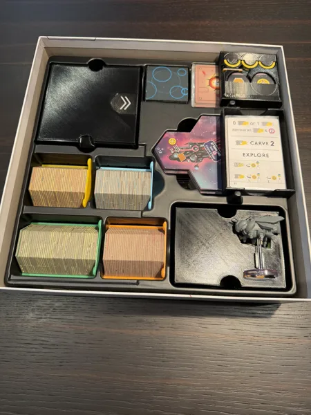 Apiary Game Worker, Resource and Tile Trays