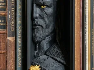 Geralt of Rivia The Witcher Book Nook / Divider