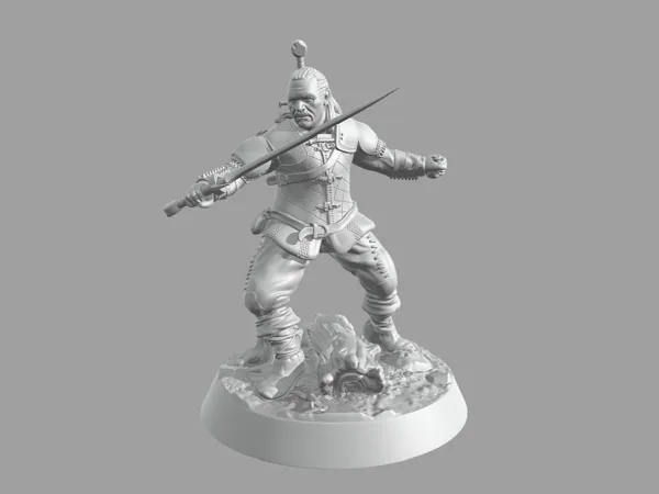 Vesemir miniature - The Witcher