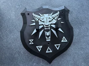 Support mural pour l'épée en argent the witcher