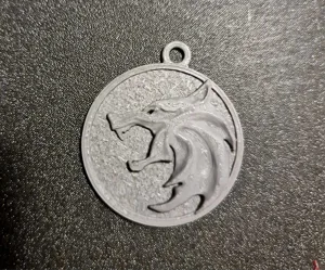 The witcher medallion