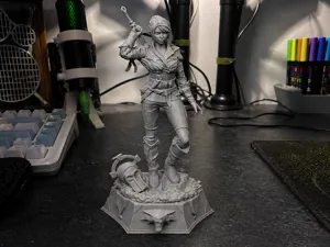 Ciri (The Witcher 3) – Detailed 3D Model