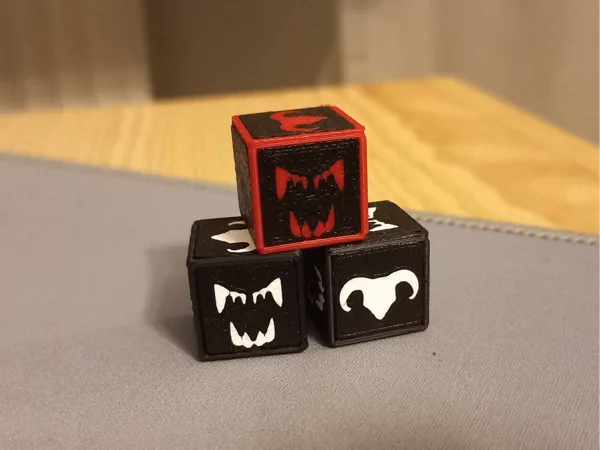 The witcher old world attack dice K6