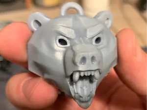 The Witcher Bear Medallion