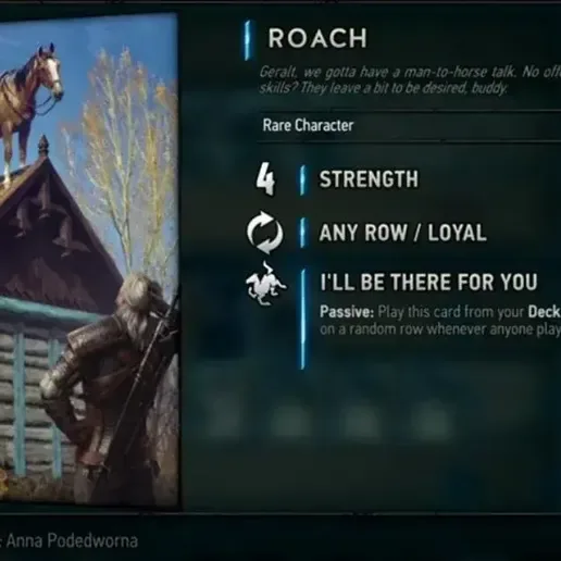 The Witcher Old World - Roach miniature