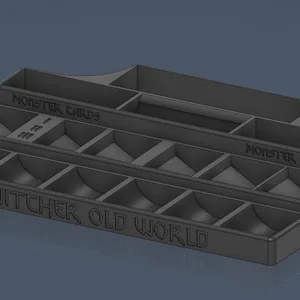 THE WITCHER: OLD WORLD TOKEN AND CARD HOLDER (LARGE CARDS/REGULAR CARDS)