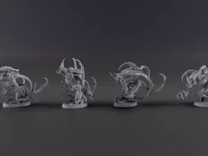 复仇女神号 反击 怪物模型 兵虫 4种造型 Nemesis Retaliation Drone