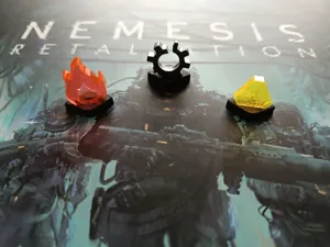 Nemesis retaliation token standee fire noise malf.