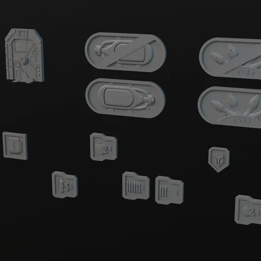 Nemesis Retaliation - Ultimate 3D Token Upgrade Set