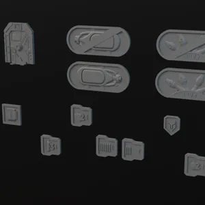 Nemesis Retaliation - Ultimate 3D Token Upgrade Set