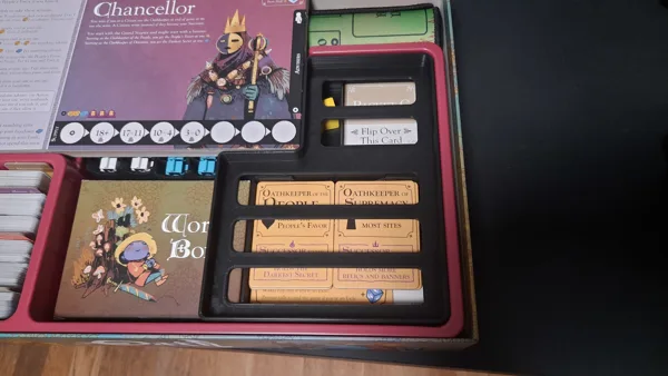 Oath box insert top