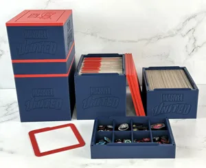 Storage Boxes for Marvel United Deluxe Components