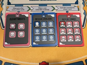 Marvel United (dual layered) Mission Cards