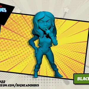 BLACK CANARY DC MARVEL UNITED BIG HEAD CHIBI