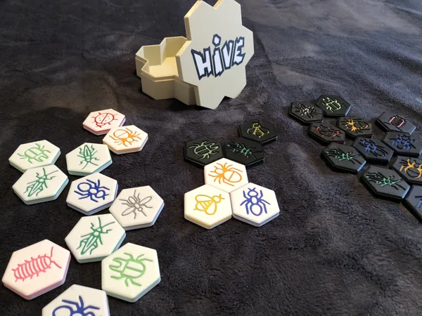 Hive Board Game - Swarm bugs design