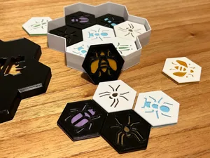 Hive Board Game Travel Edition with Expansions and box
