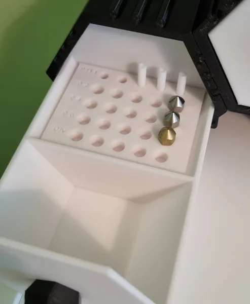 Nozzle Storage Inlay for Hive / Hexabox System