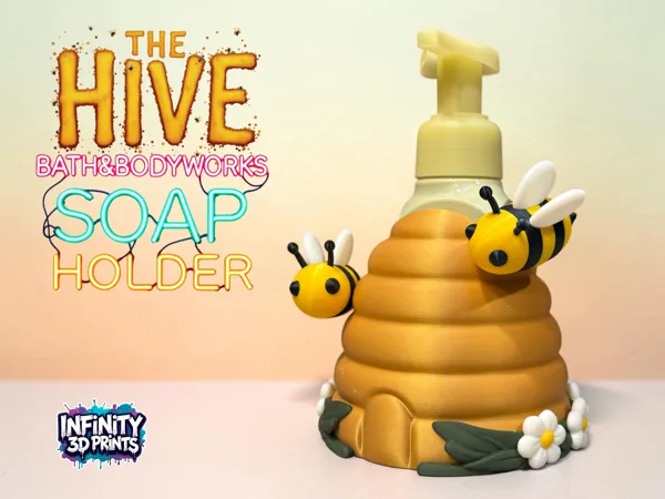 MULTIPART - THE HIVE - BBW FOAMING SOAP HOLDER