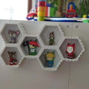 The Tonie HIVE - Modular Hex Shelf for Toniebox