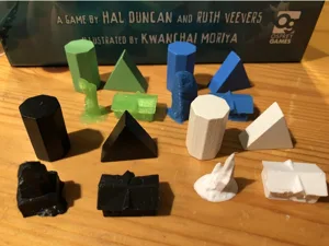 Cryptid stone and shack tokens