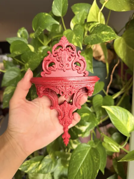 Rococo key holder no hooks