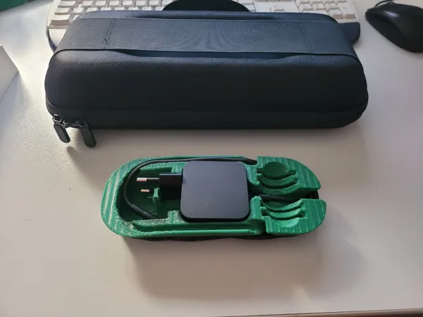 Steam Deck Carrying Case Insert For EU Plugs (Europlug)