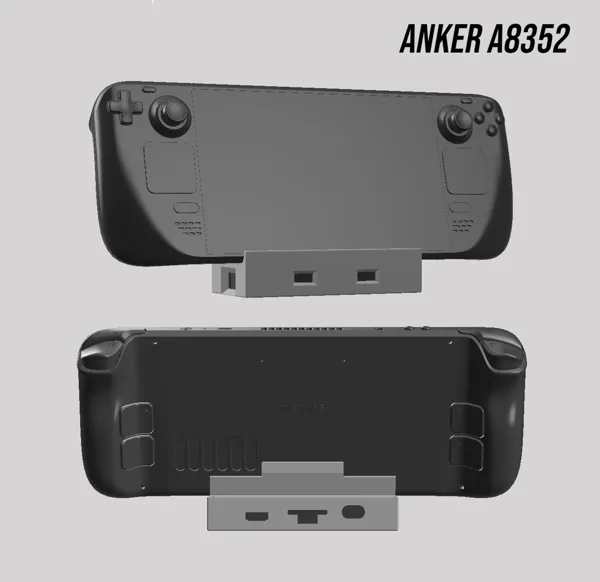 Anker A8352 Steam Deck Dock Enclosure (Updated v2 Design)