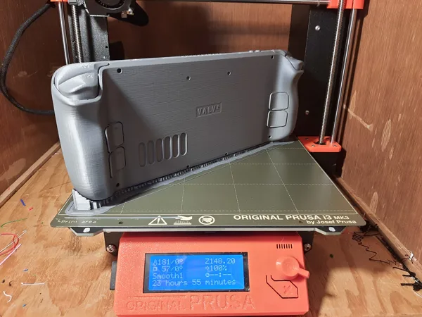 Valve Steam Deck official stl oriented to print on mk3