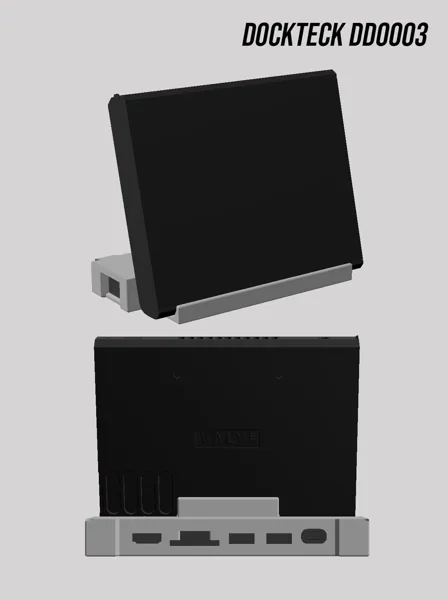 Dockteck DD0003 Steam Deck Dock Enclosure (Updated v2 Design)
