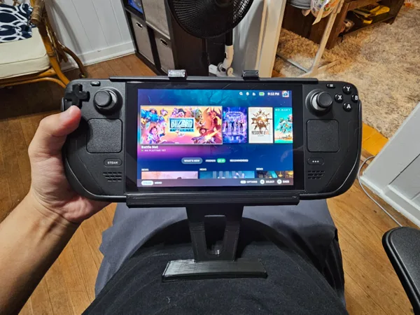 Steam Deck with Case Belly Stand