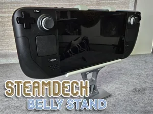 NEW - Steam Deck Belly Stand - FULLY 3D PRINTED