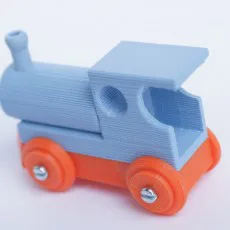BRIO like Steam Engine - Upgrade and assembled