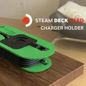 Steam Deck OLED Charger Holder