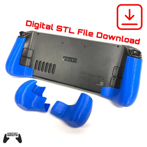 Steam Deck Smooth Comfort Grip Case Accessories