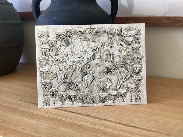 Keeper of the Lost Cities Map