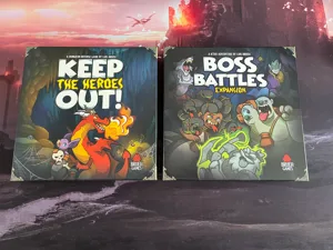 Keep The Heroes Out All In Two Box Insert  GER/ENG
