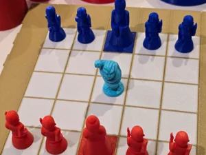 Roll-up Onitama Board Game