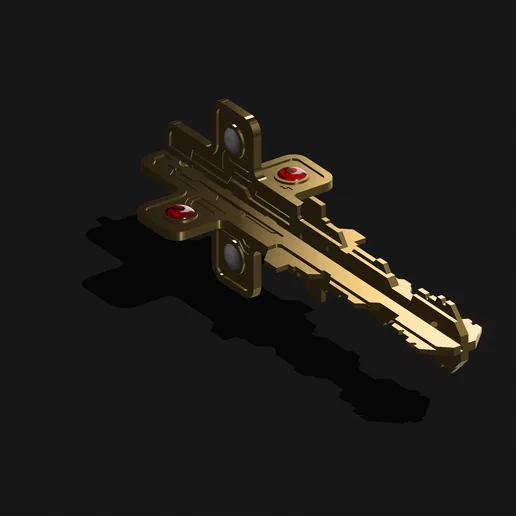 Dead reckoning cruciform key