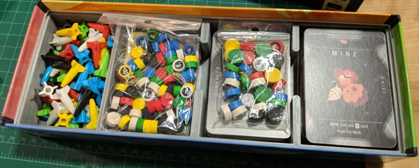 Board game insert for Impulse 2nd Edition