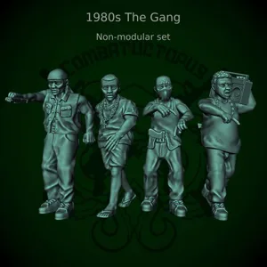 1980s The Gang - legacy non-modular set