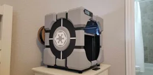 Companion Cube Starwars Imperial Cargo Logo