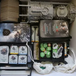 Insert for Frostpunk Boardgame (Set up in 8 minutes)