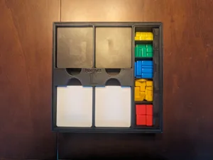 Project L game box insert organizer