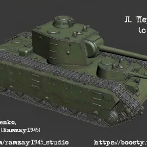 KV-4 project L.Pereverzev 1:100